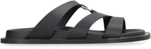 Load image into Gallery viewer, Mikela leather slides