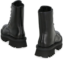 Load image into Gallery viewer, Leather combat boots