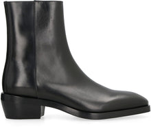 Load image into Gallery viewer, Leather ankle boots