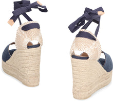 Load image into Gallery viewer, Bilina jute wedge espadrilles