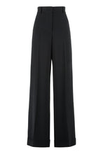 Load image into Gallery viewer, High-waist wide-leg trousers