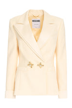 Load image into Gallery viewer, Double-breasted wool blazer