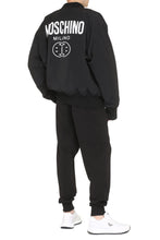 Load image into Gallery viewer, Moschino Smiley padded bomber jacket