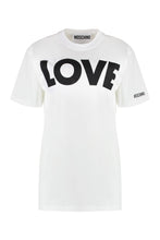 Load image into Gallery viewer, Cotton crew-neck T-shirt