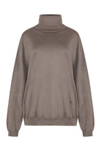 Load image into Gallery viewer, Virgin wool turtleneck sweater