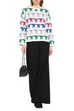 Load image into Gallery viewer, Jacquard crew-neck sweater
