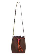 Load image into Gallery viewer, Paisley print bucket bag