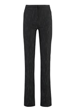 Load image into Gallery viewer, Flared viscose trousers