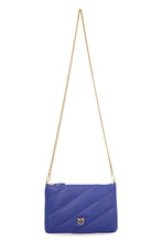Load image into Gallery viewer, Love Simply quilted leather shoulder bag