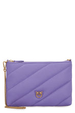 Load image into Gallery viewer, Love Simply quilted leather shoulder bag