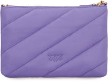 Load image into Gallery viewer, Love Simply quilted leather shoulder bag
