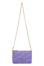 Load image into Gallery viewer, Love Simply quilted leather shoulder bag