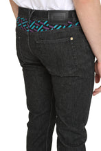 Load image into Gallery viewer, La Greca print 5-pocket jeans