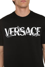 Load image into Gallery viewer, Logo printed cotton T-shirt