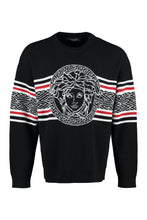 Load image into Gallery viewer, Crew-neck wool sweater