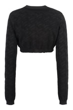 Load image into Gallery viewer, Jacquard knit cardigan