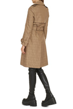 Load image into Gallery viewer, Cotton blend trench coat