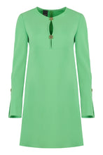 Load image into Gallery viewer, Aquarios crepe dress