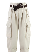Load image into Gallery viewer, Ronfare Gabardine cargo trousers