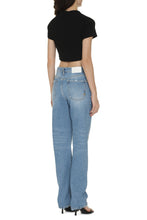 Load image into Gallery viewer, Roxanne 5-pocket straight-leg jeans