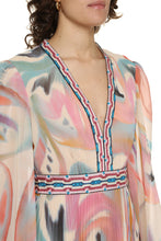 Load image into Gallery viewer, Printed satin dress