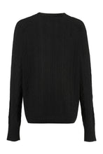 Load image into Gallery viewer, Cashmere crew-neck sweater