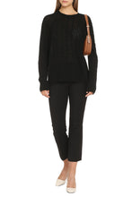 Load image into Gallery viewer, Cashmere crew-neck sweater