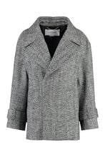 Load image into Gallery viewer, Wool blend peacoat