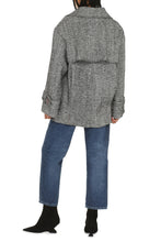 Load image into Gallery viewer, Wool blend peacoat