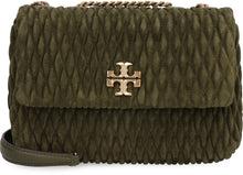 Load image into Gallery viewer, Kira quilted suede shoulder bag