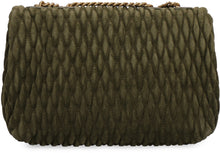 Load image into Gallery viewer, Kira quilted suede shoulder bag
