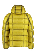 Load image into Gallery viewer, Hooded full-zip down jacket