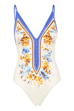 Load image into Gallery viewer, Halcyon printed one-piece swimsuit
