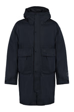 Load image into Gallery viewer, Technical fabric parka with internal removable down jacket