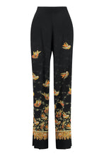Load image into Gallery viewer, Printed wide-leg trousers