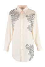 Load image into Gallery viewer, Silk-cotton blend shirt