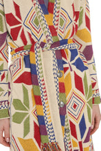 Load image into Gallery viewer, Jacquard knit coat