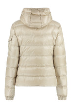 Load image into Gallery viewer, Gles hooded full-zip down jacket