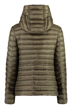 Load image into Gallery viewer, Raie Hooded full-zip down jacket