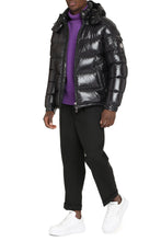 Load image into Gallery viewer, Maya hooded full-zip down jacket