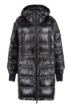 Load image into Gallery viewer, Rochelair long hooded down jacket