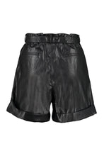 Load image into Gallery viewer, Licabetto vegan leather shorts