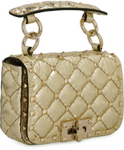 Load image into Gallery viewer, Valentino Garavani - Rockstud Spike metallic leather beltbag