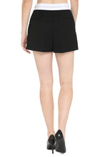Load image into Gallery viewer, High waist wool shorts