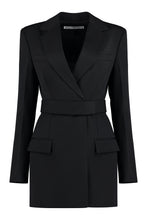 Load image into Gallery viewer, Double breasted blazer dress