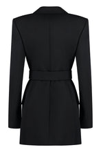 Load image into Gallery viewer, Double breasted blazer dress