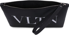 Load image into Gallery viewer, Valentino Garavani - VLTN leather flat pouch