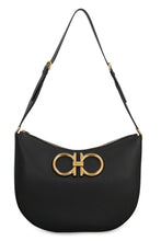 Load image into Gallery viewer, Maxi Gancio leather hobo-bag