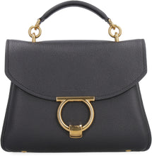 Load image into Gallery viewer, Gancini pebbled leather handbag