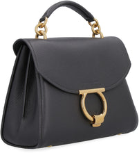 Load image into Gallery viewer, Gancini pebbled leather handbag